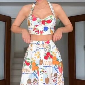 Zara Two Piece Greece Set